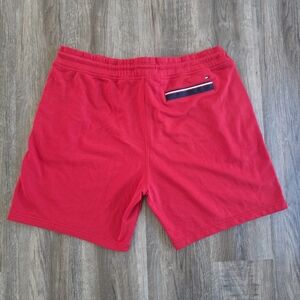Tommy Hilfiger Men’s Bright Red Athletic Drawstring Shorts Size XXL